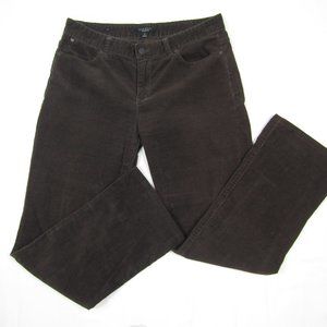 Talbots Corduroy Brown Pants size 6